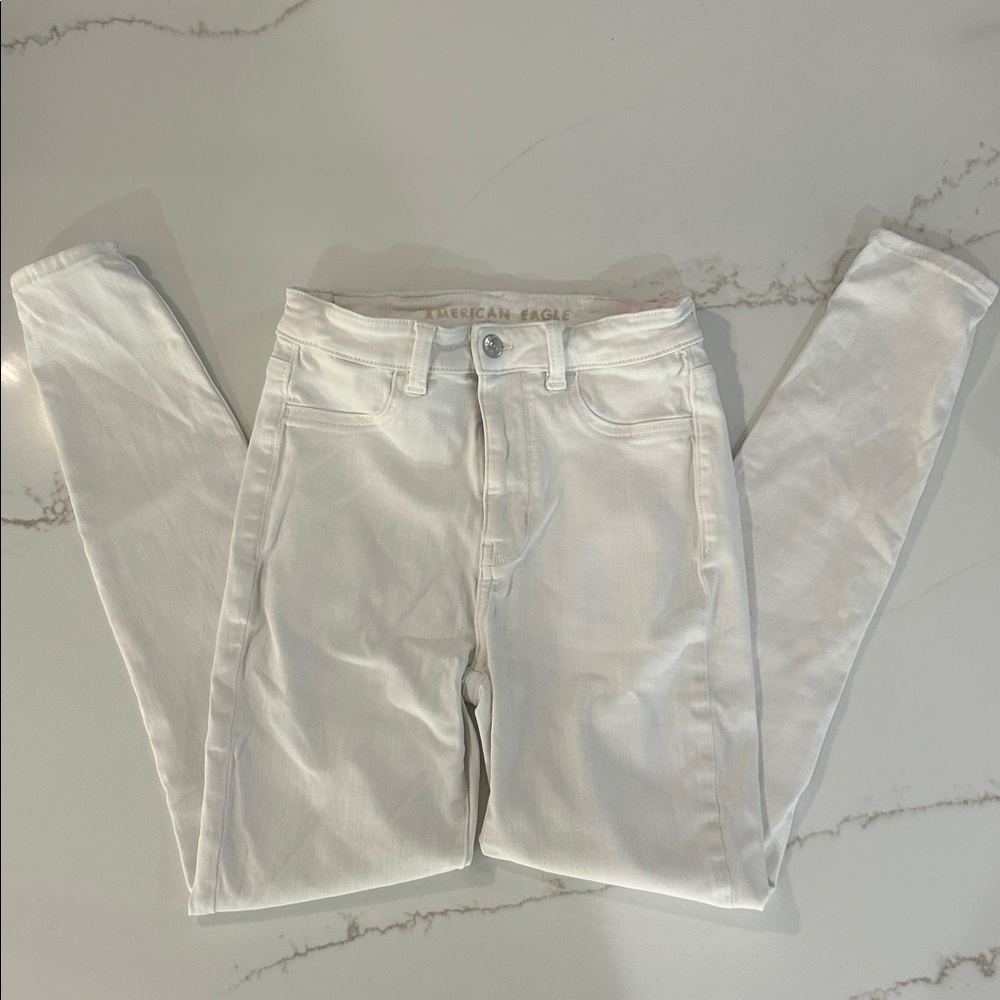 American Eagle White Jeans